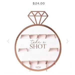 Bachelorette shot glass holder